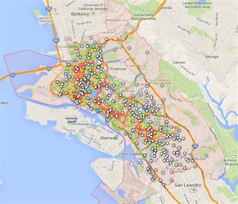 Oakland Crime Heat Map