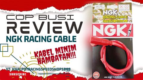 REVIEW COP BUSI NGK RACING NON HAMBATAN KATANYA BAGUS GAK YouTube