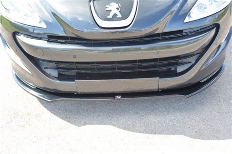 Front Splitter V Peugeot Rcz Textured Our Offer Peugeot Rcz