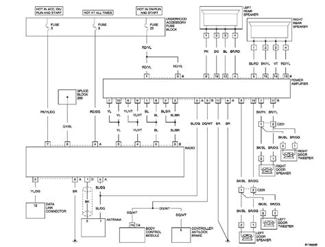 2006 Chrysler 300 Radio Wiring Diagram Wiring Draw And Schematic