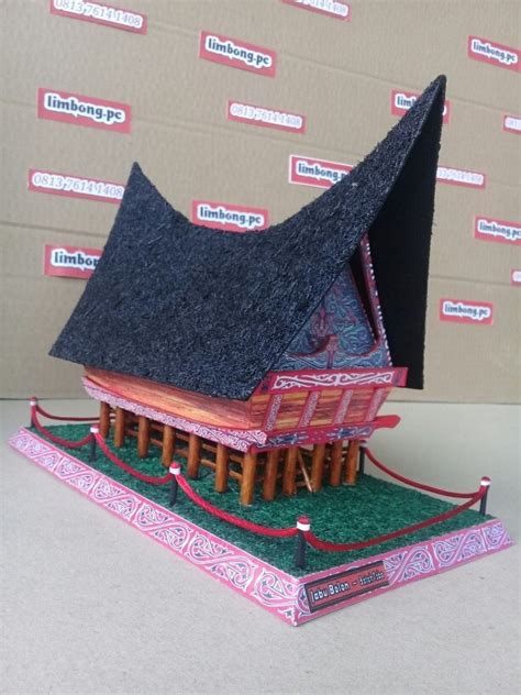 Kumpulan Contoh Miniatur Rumah Adat Batak Unik Desain Interior Exterior