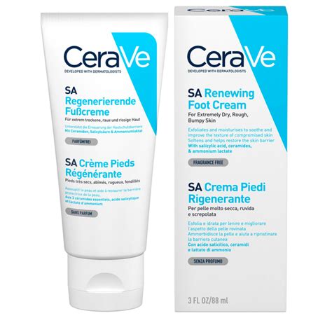 Cerave Sa Creme Pieds Regenerante Ml Para La Gloire