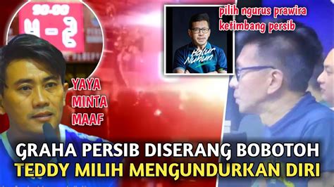 Teddy Mengundurkan Diri Pilih Prawira Bandung Ketimbang PersibKalah