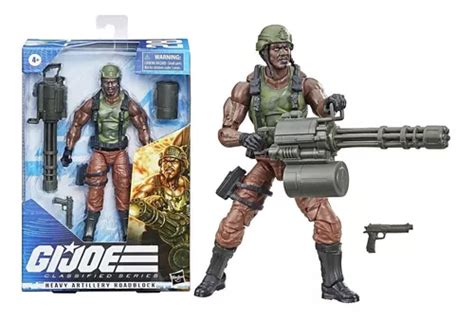 G I Joe Classified Series Heavy Artillery Roadblock Exclusi Env O Gratis