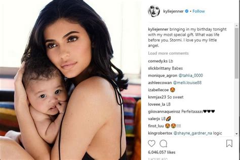 Kylie Jenner Instagram Photo With Stormi ~ Kylie Jenner And Travis ...