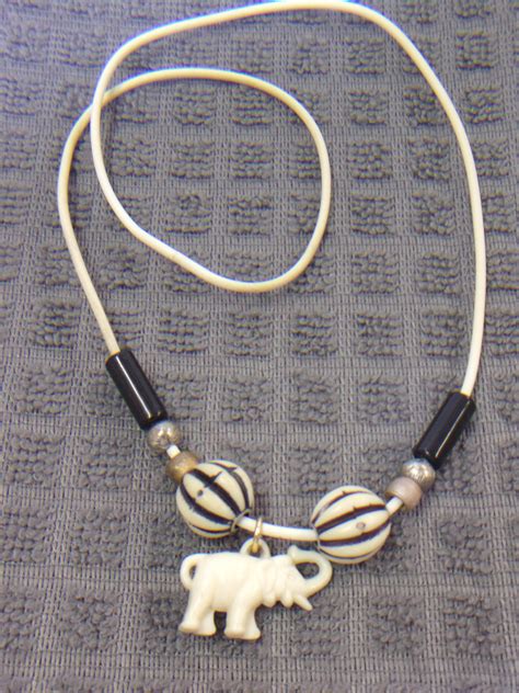 Upcycled Elephant Necklace Vintage Jewelry Fashion Accessories | Etsy