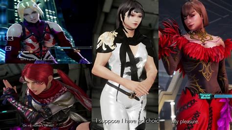 Tekken Sexy Women RyonaNina Kazumi Anna Noctis Jun Law Kunimitsu