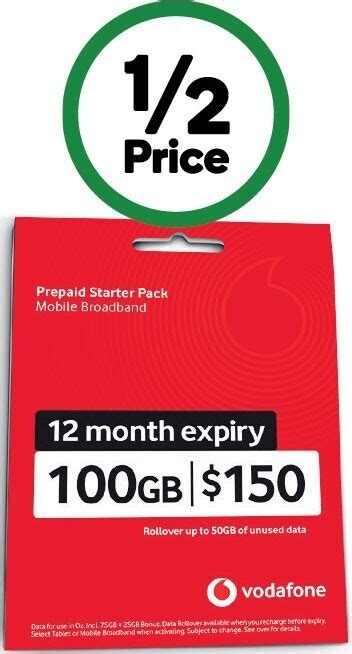 Vodafone Mobile Broadband Starter Pack Offer At Woolworths