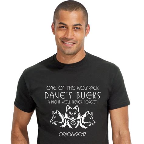 Custom Printed Bucks Party Tee Shirt T Shirt Australia Free Delivery