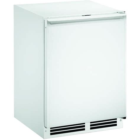 U Line 42 Cu Ft Frost Free Compact Refrigerator Ice Maker White Co2175fw Bbqguys