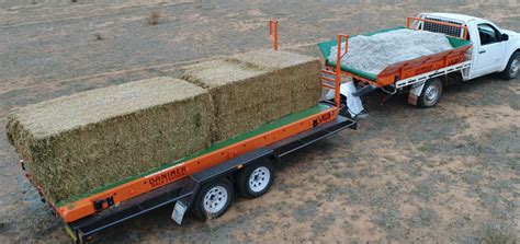 Daniher Bale Feeder Is A Farm Grown Idea That Reduces Feeding Strain