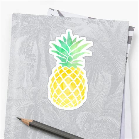 If You Were A Fruit Youd Be A Fineapple Sticker By Lolo Dottie