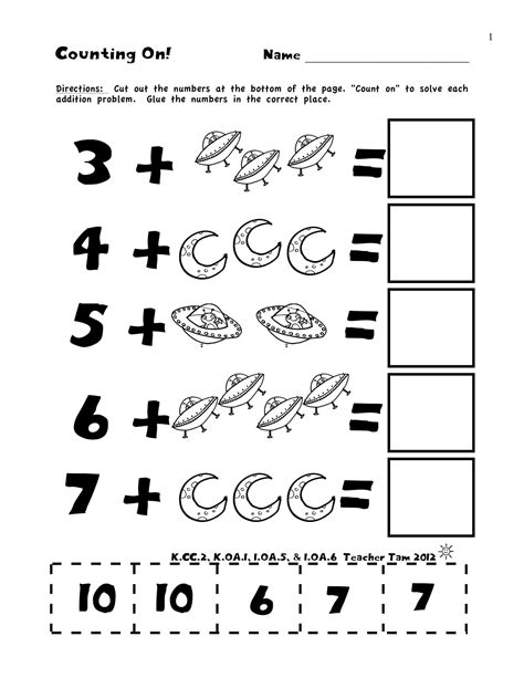 Free Printable Common Core Math Worksheets [pdf] Grade