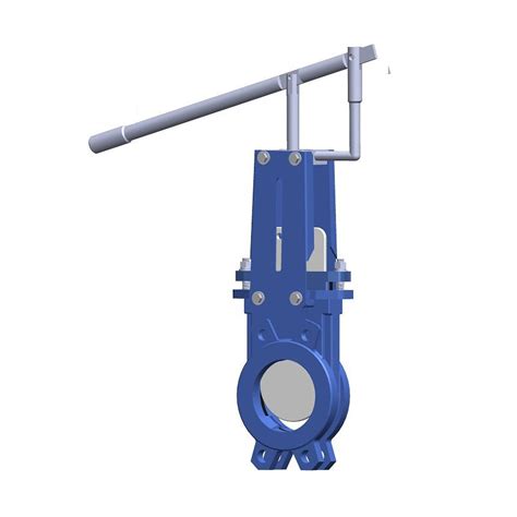 Lever Operated Knife Valve Gate Valve Valves Qingdao Fluido Industrial