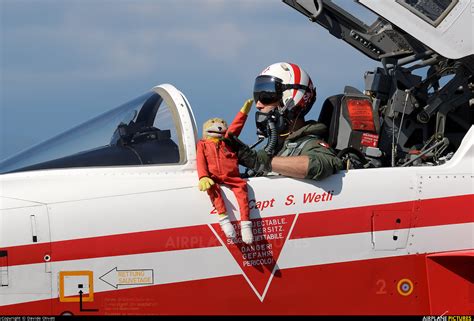 J Switzerland Air Force Patrouille Suisse Northrop F E Tiger