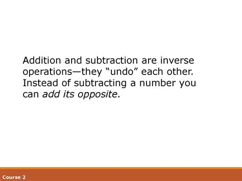 Example 1 Modeling Integer Subtraction Ppt Download