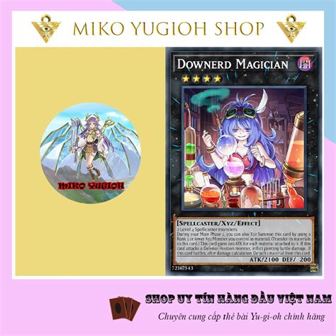 Miko Yugioh Thẻ Bài Yugioh Chính Hãng Tiếng Nhật Downerd Magician Rc04 Shopee Việt Nam