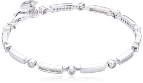 Pierre Cardin Damen Armband Sterling Silber Rhodiniert Kristall