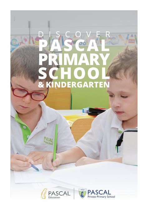 Pdf Discover Pascal Primary School Primary School Brochure