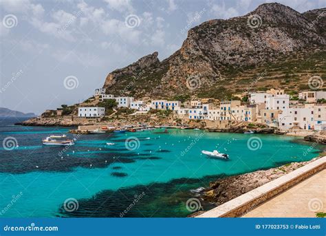 View Of Levanzo Island Is The Smallest Of The Three Aegadian Islands