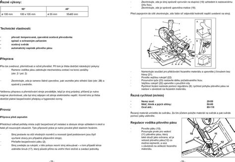 PILY NA KOV Model MBS 105 V Objednací číslo NÁVOD K OBSLUZE Pásová