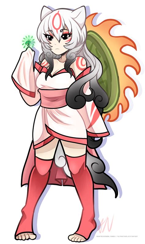 Human Okami By Heartseekerashe