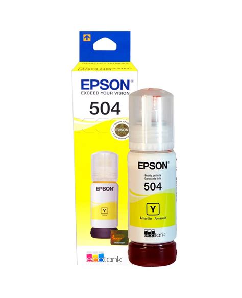 Botella De Tinta Epson T Amarilla Gameplanet