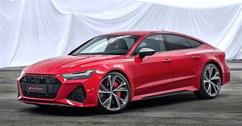 Audi Rs 7 Sportback เบนซิน V8 4 0 เทอร์โบคู่ 600 แรงม้า เตรียมเปิดตัวใน