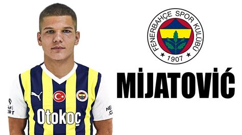 Jovan Mijatovic Welcome to Fenerbahçe Skills 2024 Amazing Skills