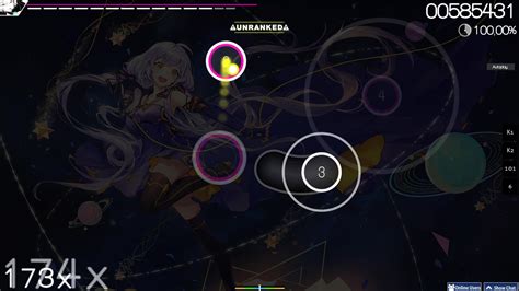 Osu Miku Skin Is A Popular Rhythm Game Where Notes Appear To The Beat Of A Song And The Player