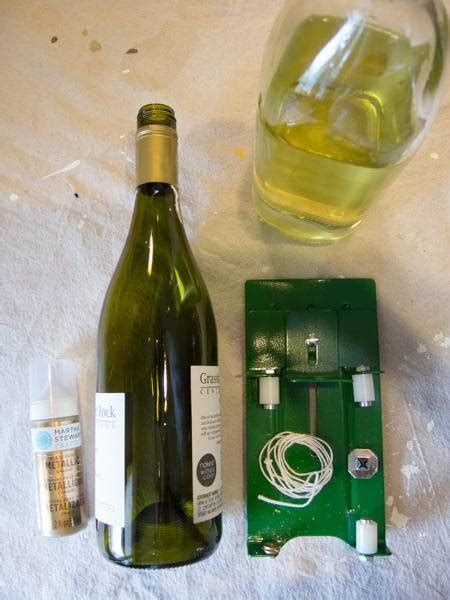 How To Make An Inverted Wine Bottle Oil Lamp Curbly