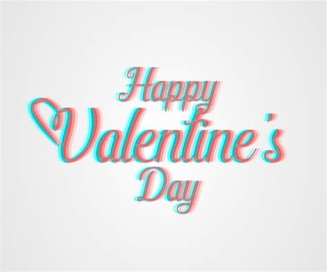 Valentines Day Vector Premium