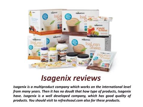 Ppt Isagenix Reviews Powerpoint Presentation Free Download Id 7107640