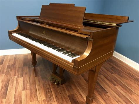 Steinway Model M Walnut Freeburg Pianos