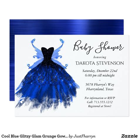 Luxe Fairy Wing Gown Mint Green Quinceanera Invitation Zazzle Artofit