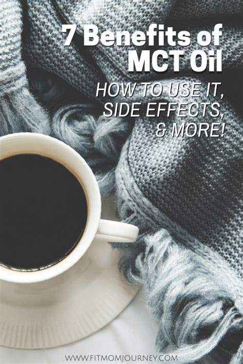 Mct Oil Benefits Side Effects And How To Use It Fit Mom Journey