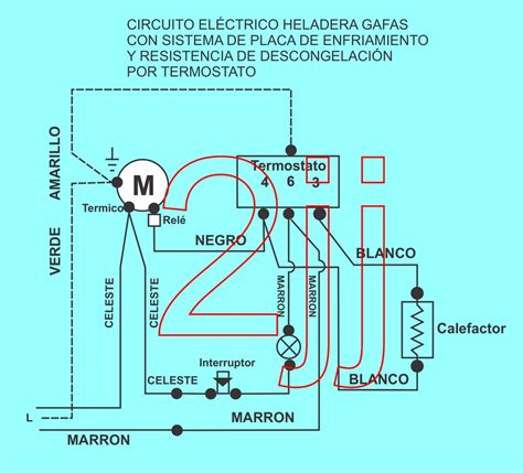 Diagrama Electrico De Un Termostato Circuitos Esquemas Termo