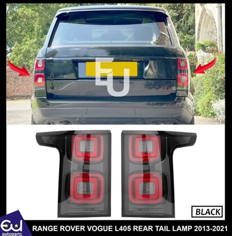 Pair Led Rear Tail Light Brake Lamp For Land Range Rover Vogue L