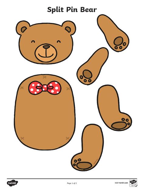 Split Pin Bear Pdf