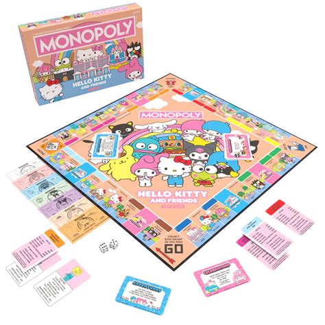 Premium Hello Kitty Monopoly - Board Game Barrister