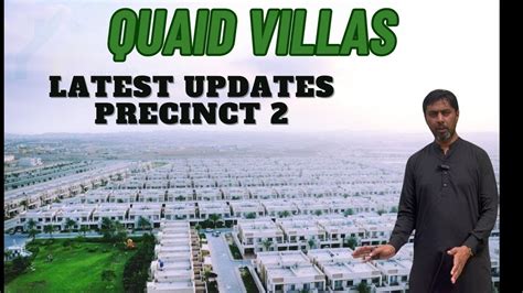 Quaid Villa Precinct Bahria Town Karachi Latest Updates Youtube