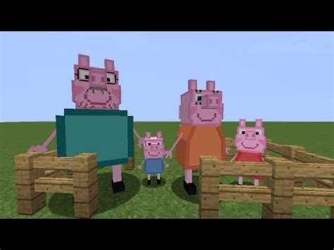 COMO DESCARGAR MOD PEPPA PIG 1 9 MINECRAFT YouTube