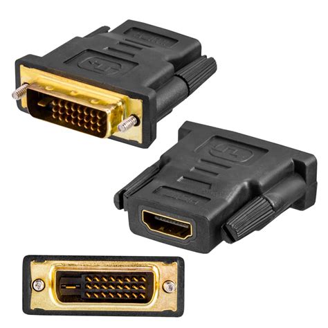 Dvi Adapter Hdmi Buchse Auf Dvi D 241 Stecker 490