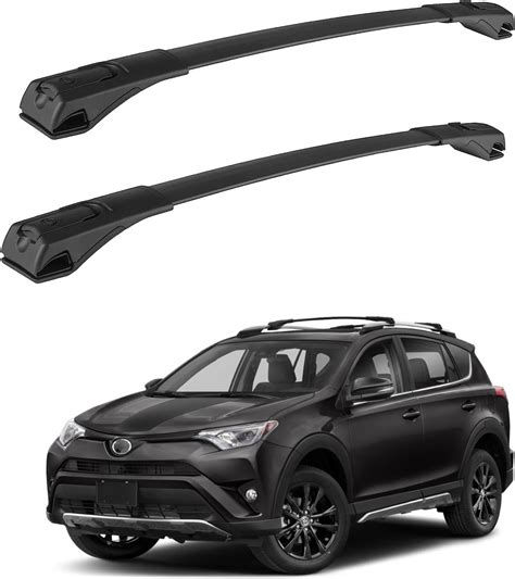 Cheinauto Roof Rack Cross Bar Fit For 2013 2018 Toyota Rav4 Heavy Duty Steel Rav4