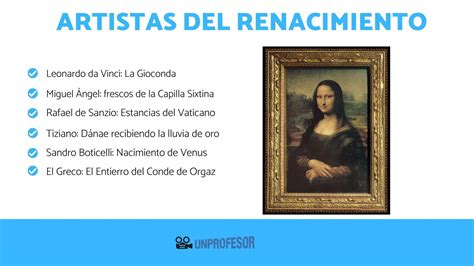 Caracter Sticas De La Pintura Del Renacimiento Con Ejemplos