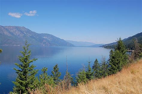 The Biggest Lakes In British Columbia Worldatlas