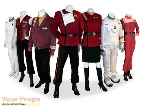 Star Trek II: The Wrath of Khan Starfleet Movie Uniforms original movie ...