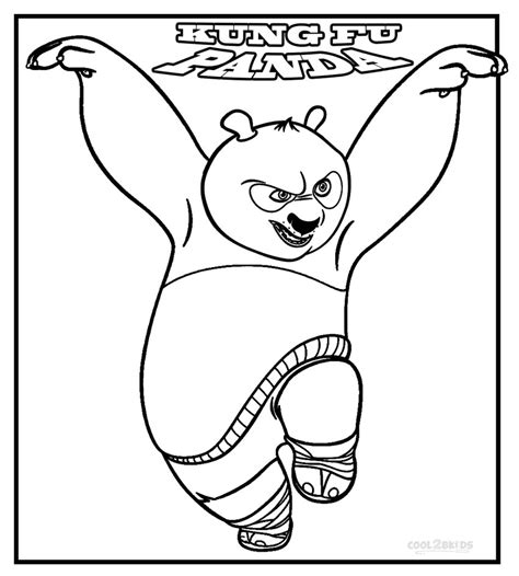 Printable Kung Fu Panda Coloring Pages For Kids | Cool2bKids