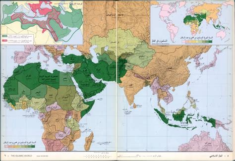 Map of the Islamic World (1978) : r/MapPorn