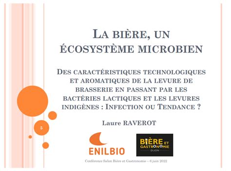 Salon Bière et Gastronomie à Dijon du 4 au 6 juin l ENILBIO participe